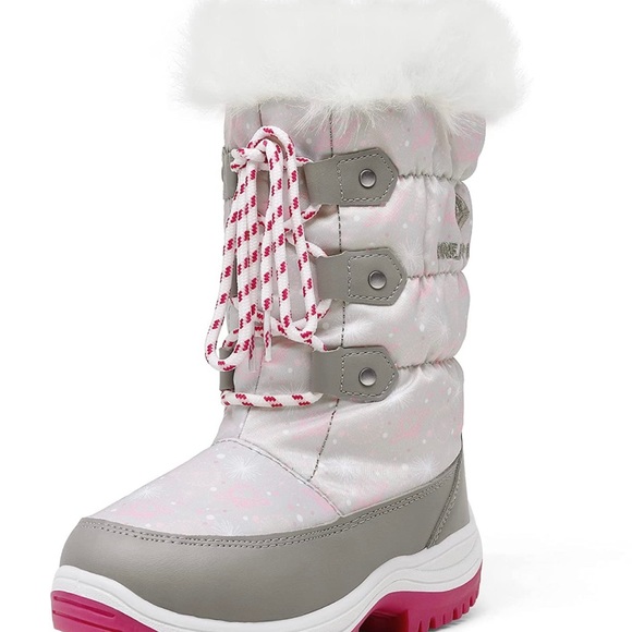 Dream Pairs Girls Faux Fur Lined Boots - Picture 3 of 6